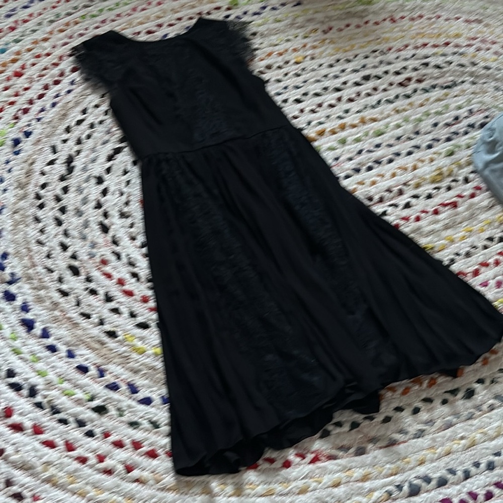 Banana Republic sleeveless black dress